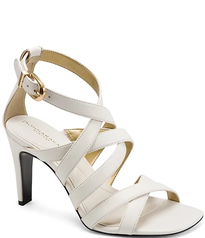 Donna Karan Briarrose Strappy Ankle Wrap Dress Sandals