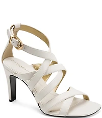 Donna Karan Briarrose Strappy Ankle Wrap Dress Sandals
