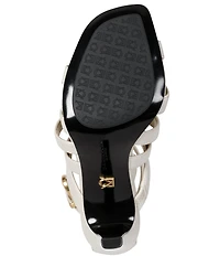 Donna Karan Briarrose Strappy Ankle Wrap Dress Sandals