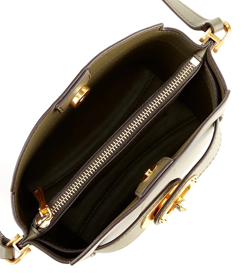 Donna Karan Bridgehampton Small Turnlock Crossbody Bag