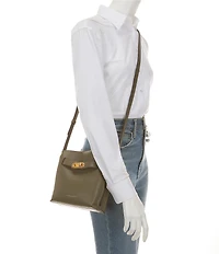 Donna Karan Bridgehampton Small Turnlock Crossbody Bag