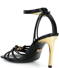 Donna Karan Brielle High Heel Ankle Strap Stiletto Dress Sandals