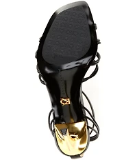 Donna Karan Brielle High Heel Ankle Strap Stiletto Dress Sandals