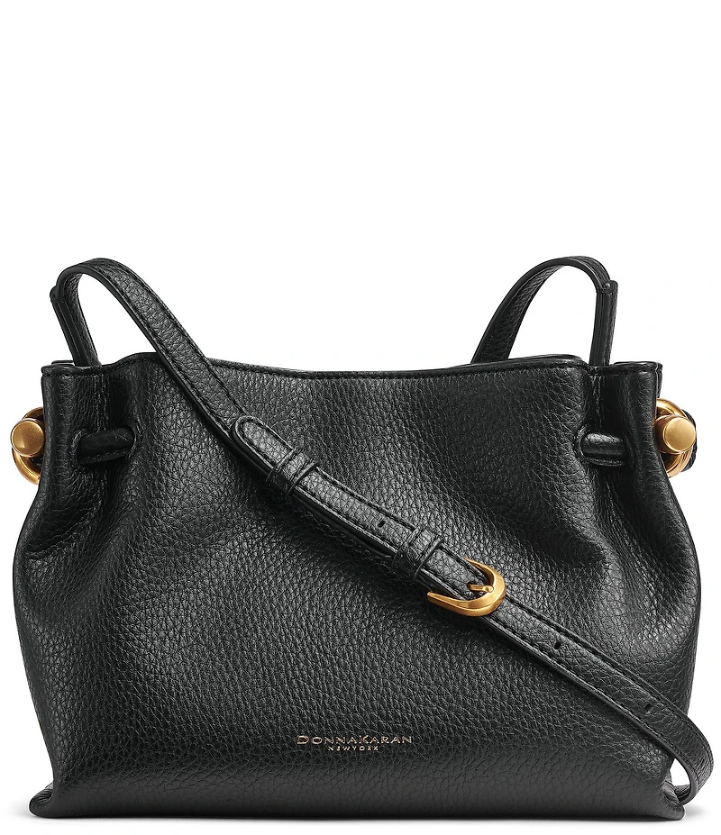 Donna Karan Cashmere Leather Crossbody Bag