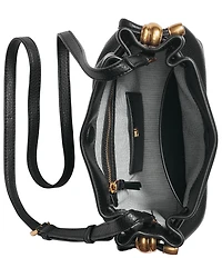 Donna Karan Cashmere Leather Crossbody Bag