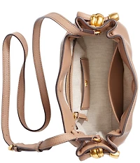 Donna Karan Cashmere Leather Crossbody Bag