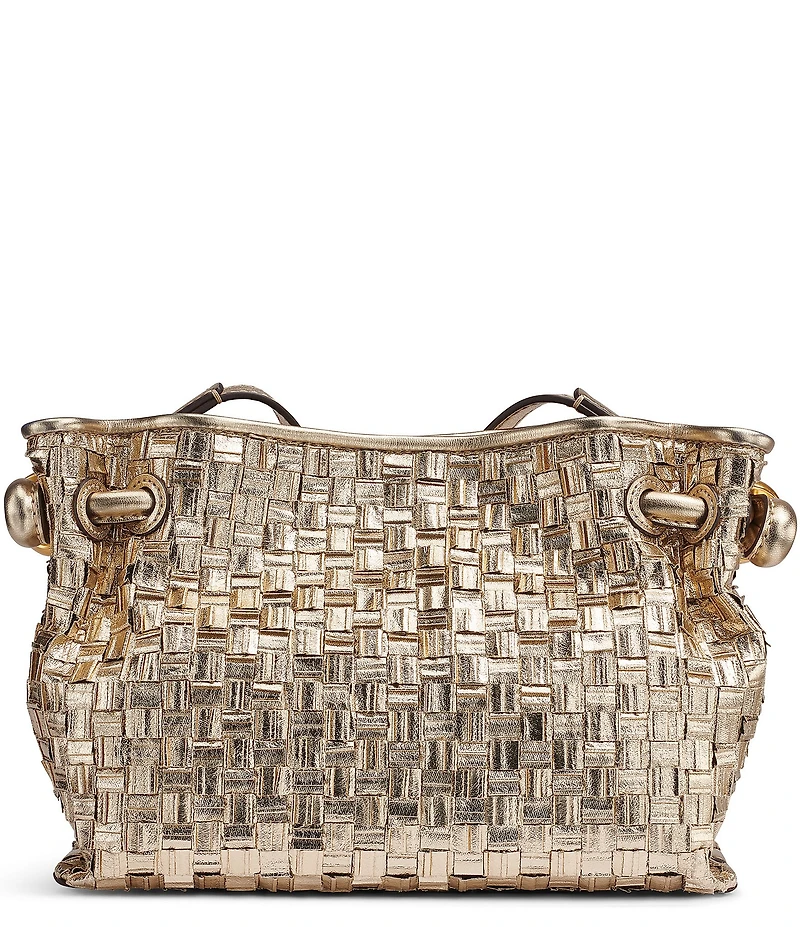 Donna Karan Cashmere Metallic Woven Crossbody
