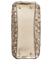 Donna Karan Cashmere Metallic Woven Crossbody