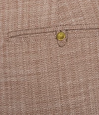 Donna Karan Coordinating Melange Basket Weave Mid Rise Straight Leg Pants
