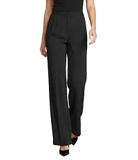 Donna Karan Coordinating Pinstripe Wide Leg Pants