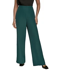 Donna Karan Crepe Wide Leg Pants