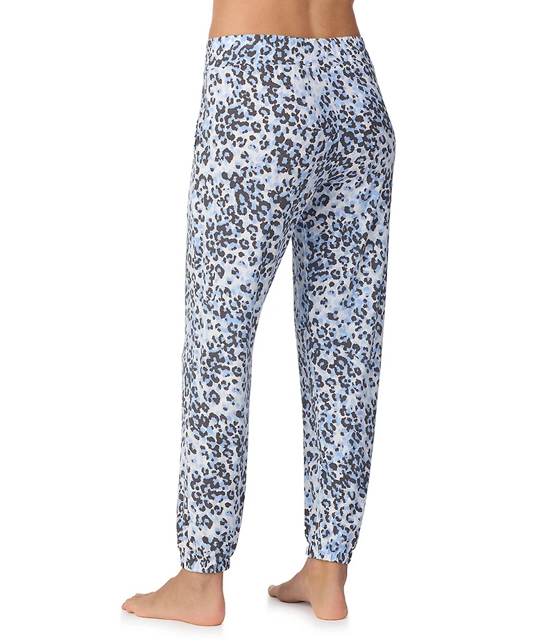 Donna Karan DKNY by Donna Karan Animal Print Jersey Knit Coordinating Lounge Joggers