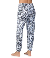Donna Karan DKNY by Donna Karan Animal Print Jersey Knit Coordinating Lounge Joggers