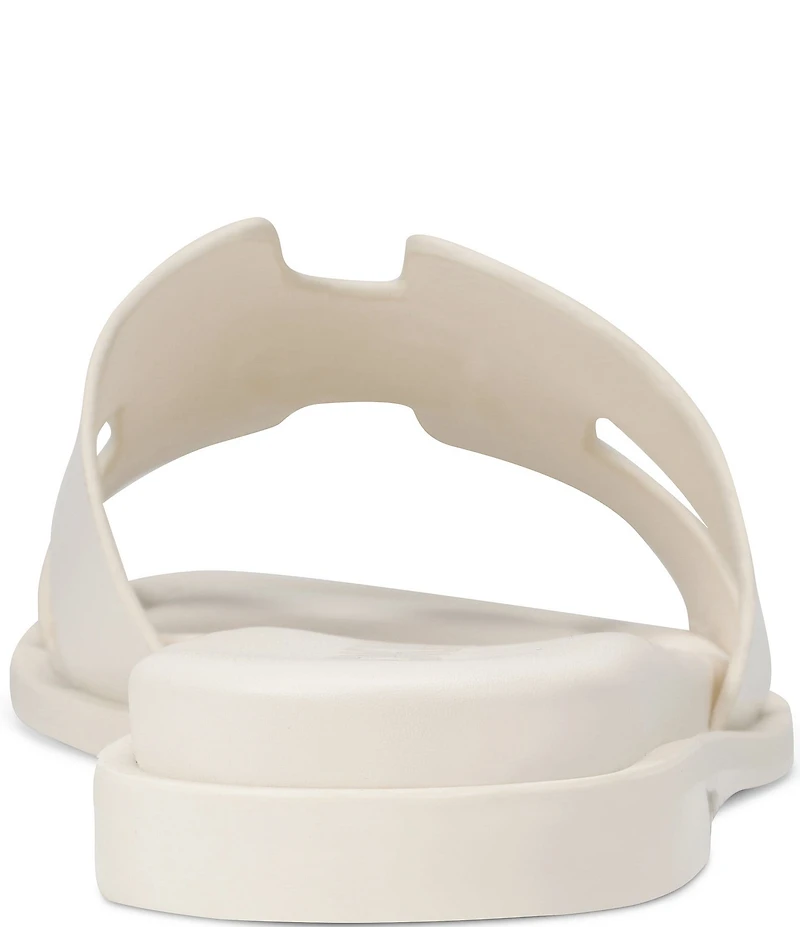 Donna Karan DKNY by Donna Karan Columba Patent Flat Slide Sandals