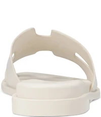 Donna Karan DKNY by Donna Karan Columba Patent Flat Slide Sandals