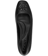 Donna Karan DKNY by Donna Karan Darianne Logo Stitch Ballet Flats