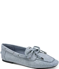 Donna Karan DKNY by Donna Karan Delmar Denim Boat Loafers