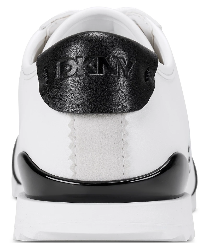 Donna Karan DKNY by Donna Karan Eversley Canvas DKNY Logo Lace Up Sneakers