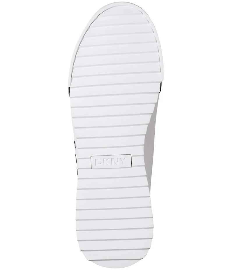 Donna Karan DKNY by Donna Karan Eversley Canvas DKNY Logo Lace Up Sneakers