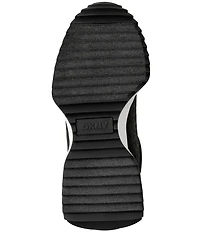 Donna Karan DKNY by Donna Karan Naples Lace Up Logo Jacquard Trainer Sneakers