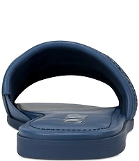 Donna Karan DKNY by Donna Karan Winslet DKNY Embroidered Raffia Slide Sandals