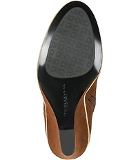 Donna Karan Donna Suede Wedge Booties