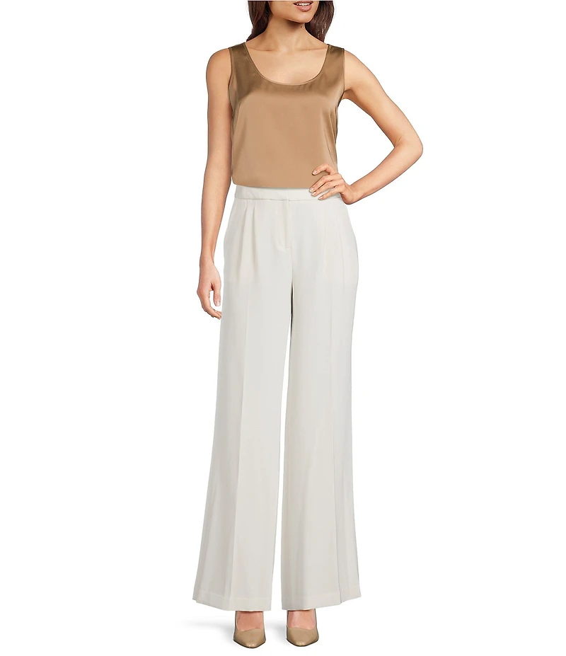 Donna Karan Full Length Wide Leg Pants