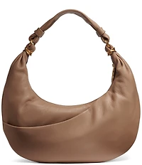Donna Karan Gabardine Shoulder Hobo Bag
