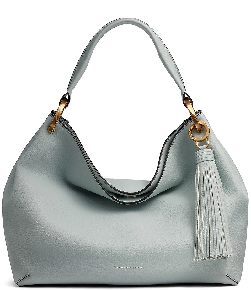 Donna Karan Glenwood Tassel Slouchy Shoulder Bag