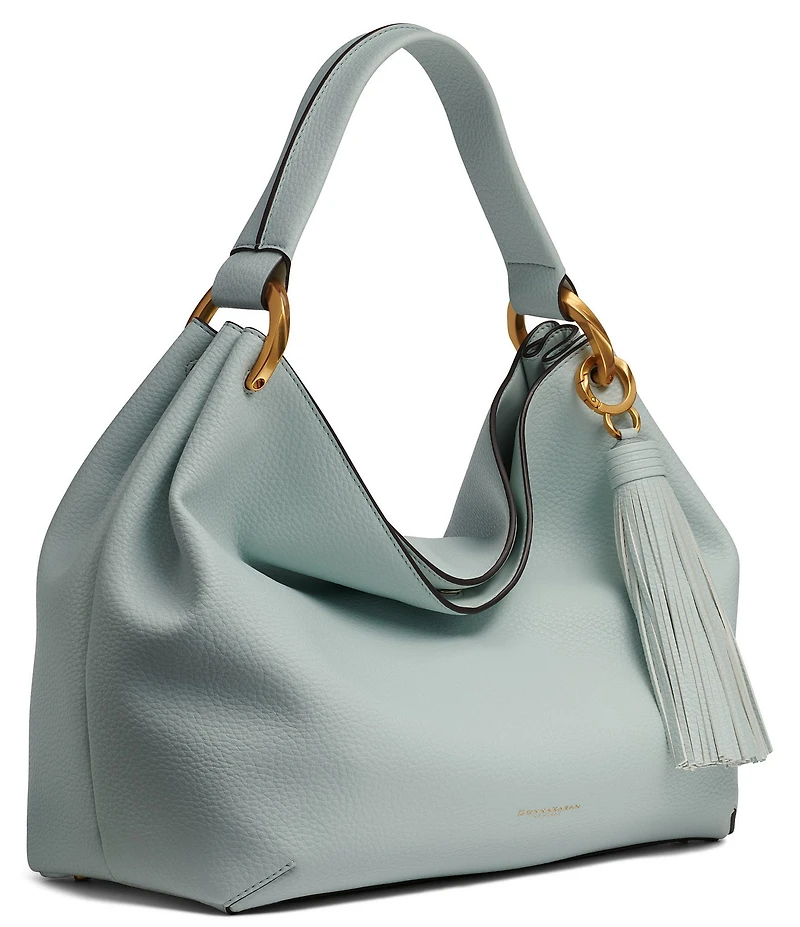 Donna Karan Glenwood Tassel Slouchy Shoulder Bag