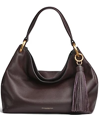 Donna Karan Glenwood Tassel Slouchy Shoulder Bag