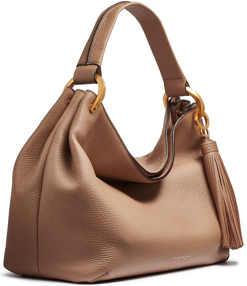 Donna Karan Glenwood Tassel Slouchy Shoulder Bag