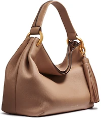 Donna Karan Glenwood Tassel Slouchy Shoulder Bag