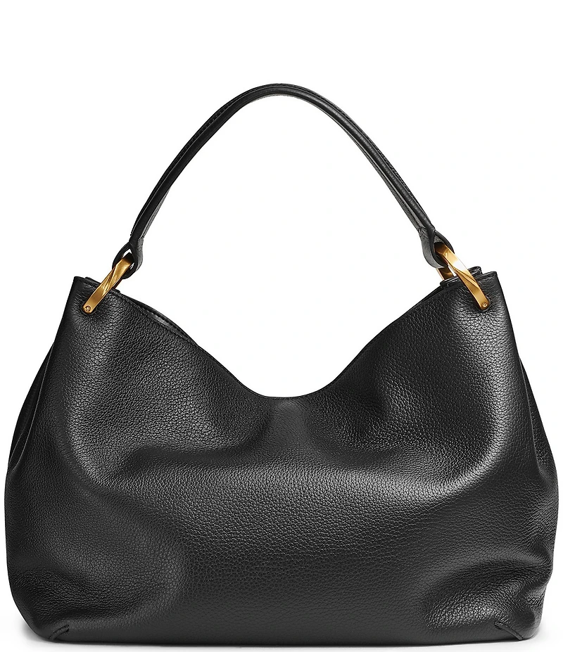 Donna Karan Glenwood Tassel Slouchy Shoulder Bag
