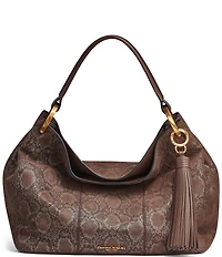 Donna Karan Glenwood Snake Effect Shoulder Bag
