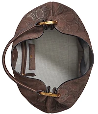 Donna Karan Glenwood Snake Effect Shoulder Bag