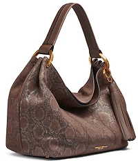Donna Karan Glenwood Snake Effect Shoulder Bag