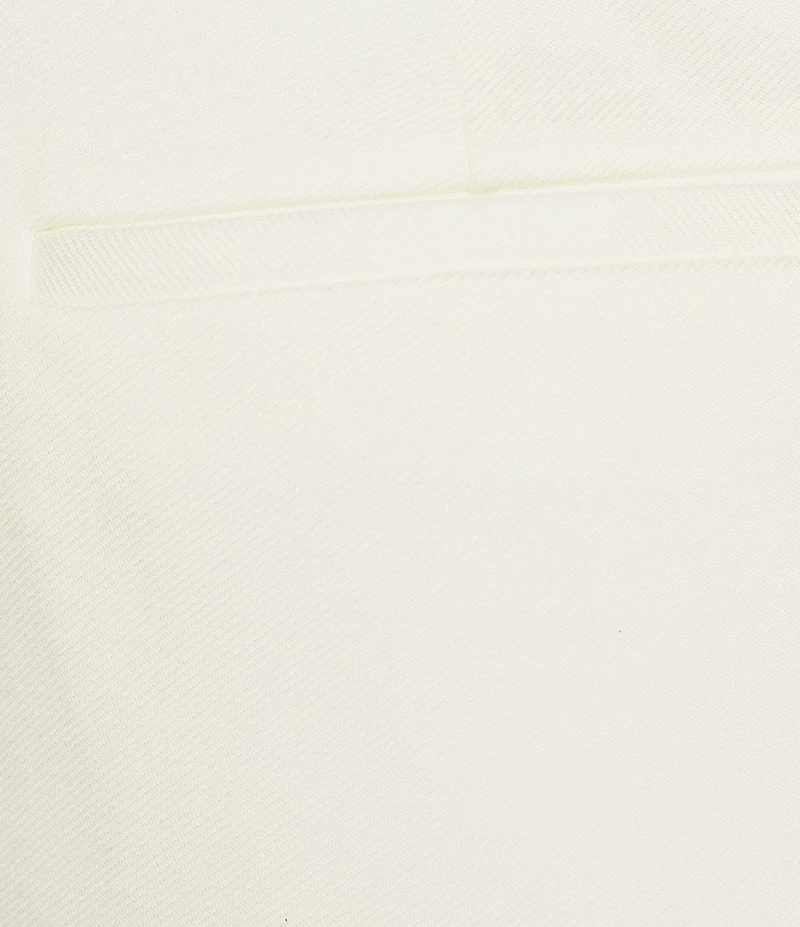 Donna Karan Gold Button Hardware Flared Pants