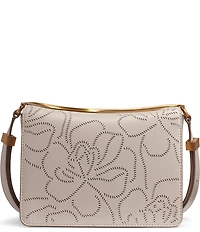 Donna Karan Jericho Perforated Floral Shoulder Bag