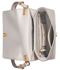 Donna Karan Jericho Perforated Floral Shoulder Bag