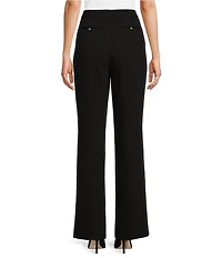 Donna Karan Knit Mid Rise Bootcut Pants
