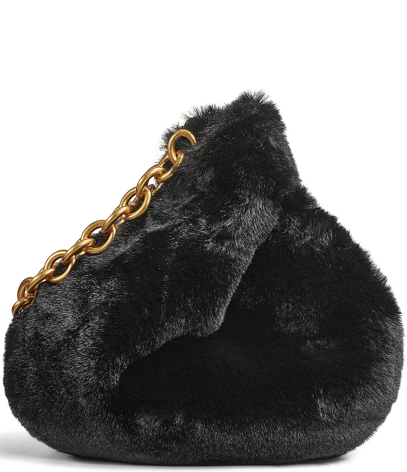 Donna Karan Lawrence Faux Fur Wristlet