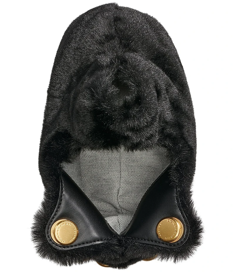 Donna Karan Lawrence Faux Fur Wristlet