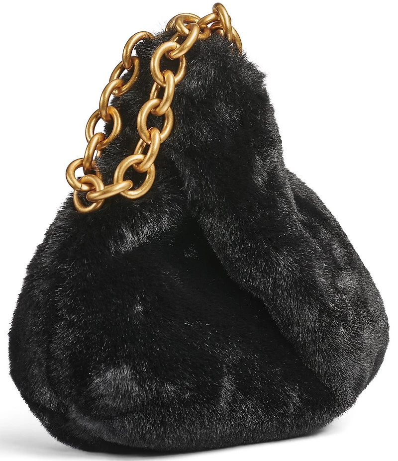 Donna Karan Lawrence Faux Fur Wristlet