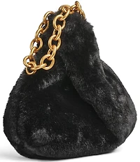 Donna Karan Lawrence Faux Fur Wristlet