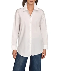 Donna Karan Long Sleeve Button Down Shirt