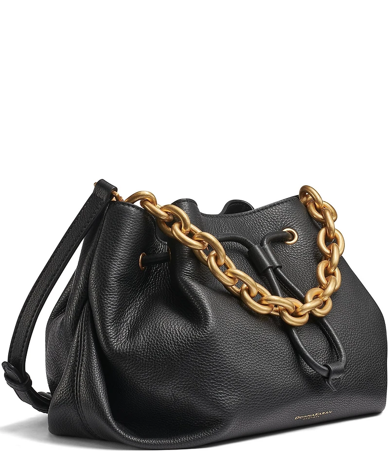 Donna Karan Lyndon Drawstring Satchel Bag