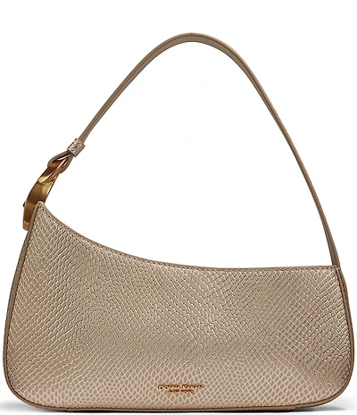 Donna Karan Metallic Jersey Shoulder Bag