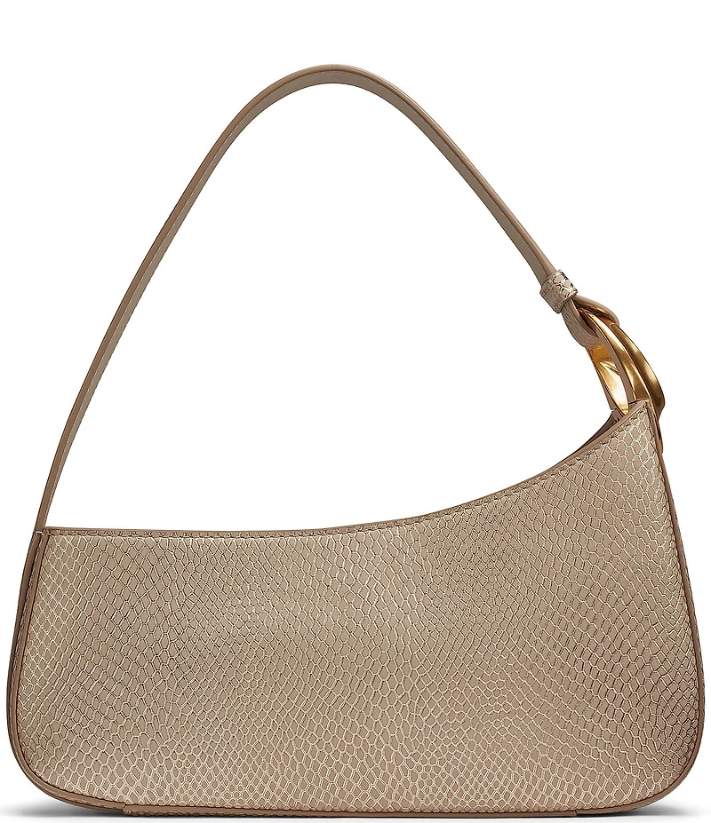 Donna Karan Metallic Jersey Shoulder Bag