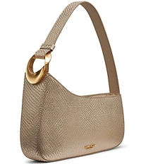Donna Karan Metallic Jersey Shoulder Bag